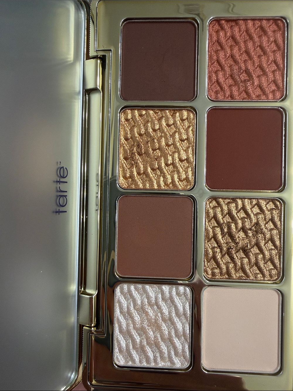 ❤️$10 Tarte Gilded 8 Pan Eyeshadow Palette .038oz x 8